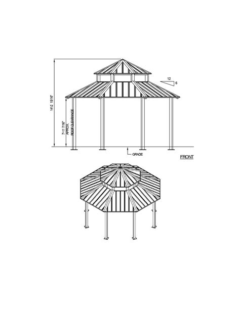 Image result for Octagonal Steel Structure