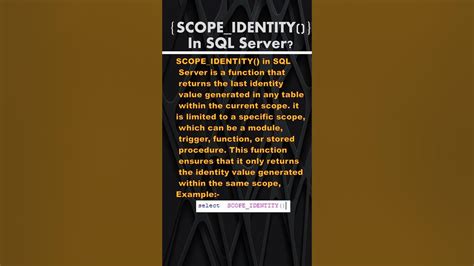 Toradh íomhá ar Scope SQL