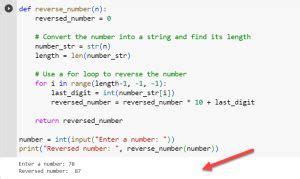 Image result for Reverse Number Logic in Python