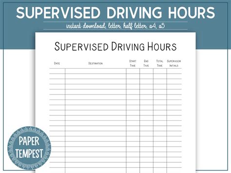 Driving Hours Log Sheet に対する画像結果