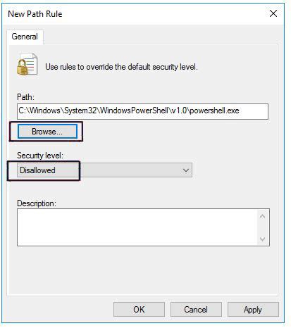 Image result for PowerShell Restriction