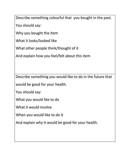 Speaking Test Part 2-এর ছবি ফলাফল