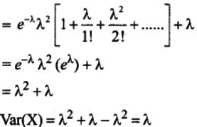 Variance of Poisson Distribution Is Equal To に対する画像結果