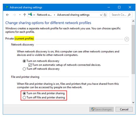 File and Printer Sharing Windows 11 に対する画像結果