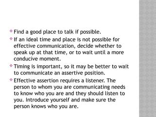 Afbeeldingsresultaten voor Assertiveness in Nursing Practice Examples