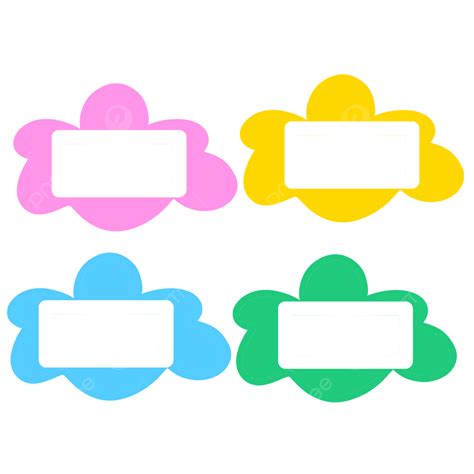 Image result for Name Tag Sticker PNG