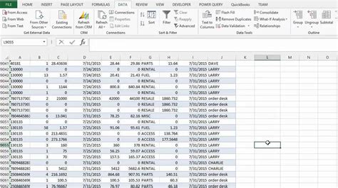 תוצאת תמונה עבור Large DataTable Excel