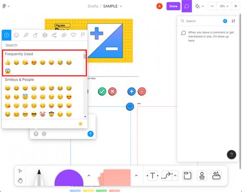 Add Comment in Figma に対する画像結果