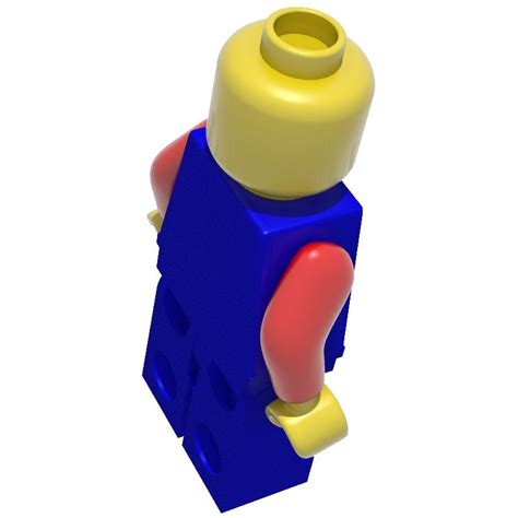 Toradh íomhá ar Large LEGO Man 3D Model