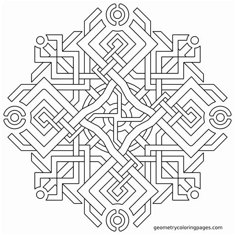Image result for Geometric Coloring Pages Printable
