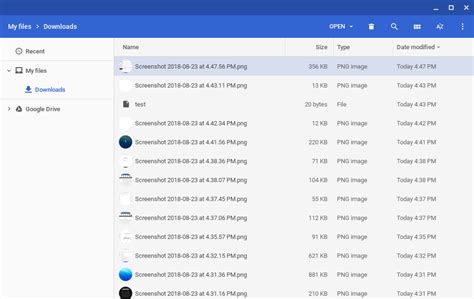 Image result for Chrome OS File Manager