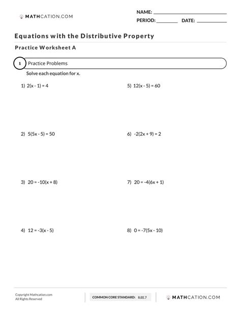 Image result for Solving Equations Distributive Property
