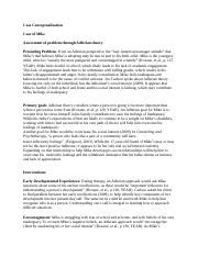 Toradh íomhá ar Presenting Problem Mike Case Conceptualization