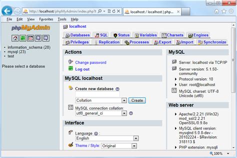 Image result for phpMyAdmin SQL