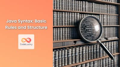 Image result for Syntax of Java Program
