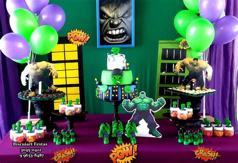 Image result for Decoracao Hulk