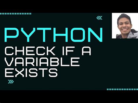 Toradh íomhá ar How to Check If a Variable Exists Python