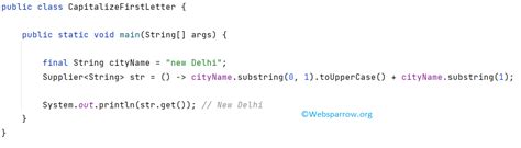 Why Is String Capitalized in Java に対する画像結果