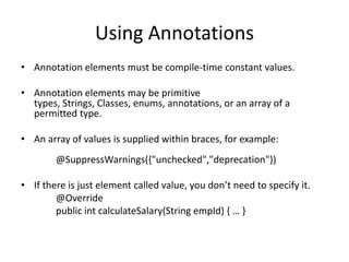 Image result for Java Annotation Fundamentals
