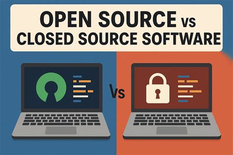 Image result for Closed Source vs Open Source Software