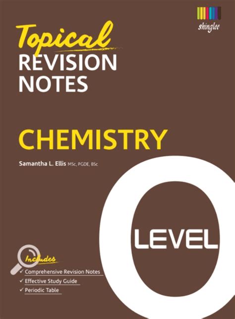 Afbeeldingsresultaten voor Chemistry O Levels Overview Notes