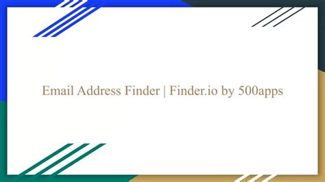 Toradh íomhá ar Email Address Finder