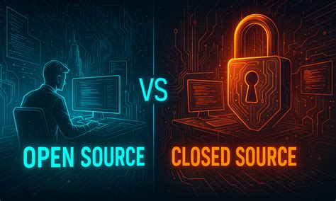 Image result for Open and Closed Source Software