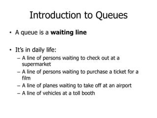 Image result for Visualization of Queue ADT