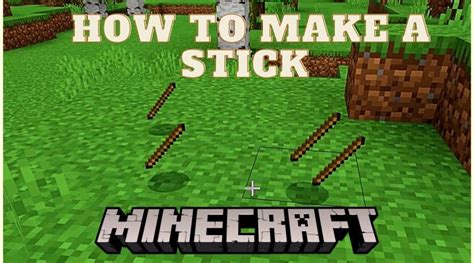 Image result for How to Build Sticks in Minecraft