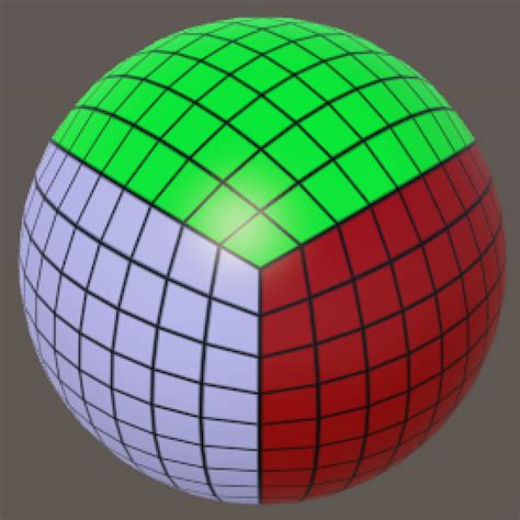 Toradh íomhá ar Unity Sphere Texture