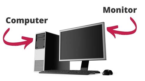 Toradh íomhá ar Difference Between Monitor and Computer