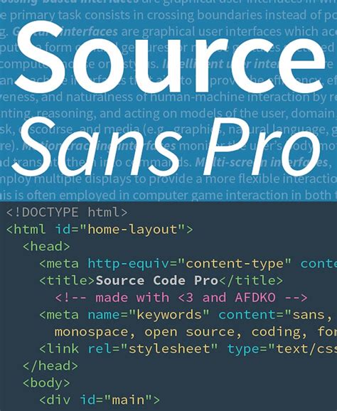 Toradh íomhá ar Adobe Source Code Pro Fonts