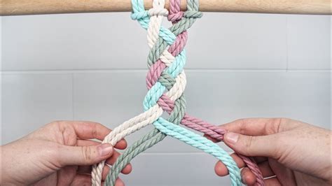 Image result for How to Make a 4 Strand Rope