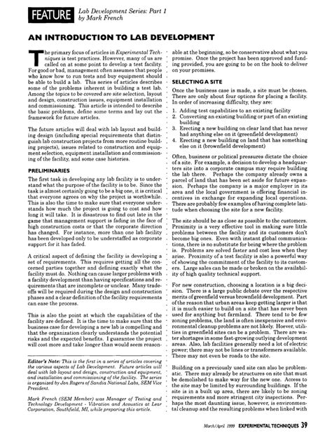 Image result for How to Explain the Introduction of Lab