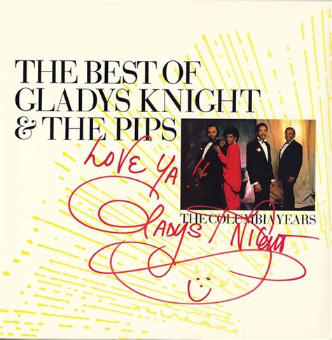 Autographed Gladys Knight of Gladys Knight & The Pips Vinyl
