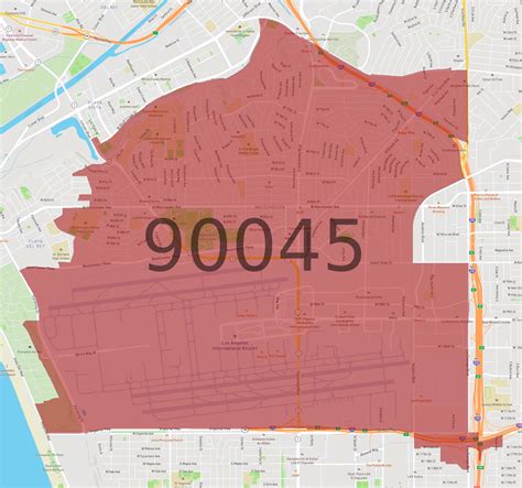 Image result for Zip Code 90036 Map