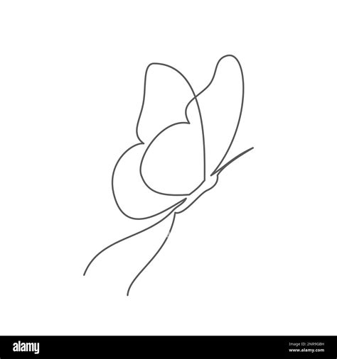 Image result for Single Line Butterfly Drawing