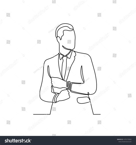 Contour Line Drawing Man Standing に対する画像結果