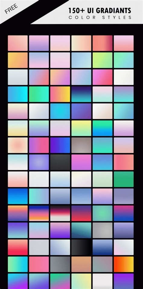 Image result for UI Color Gradiant