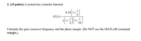 Image result for MATLAB Transfer Function Calculate Gain