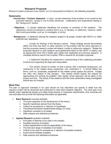 Image result for Research Proposal Problem Statement