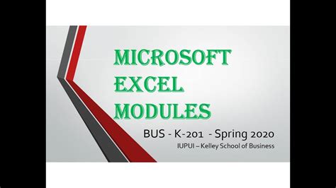 Excel Module 7 に対する画像結果