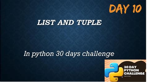 Python 30 Days Challenge に対する画像結果