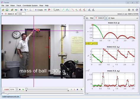 Image result for Bouncing Ball Graph