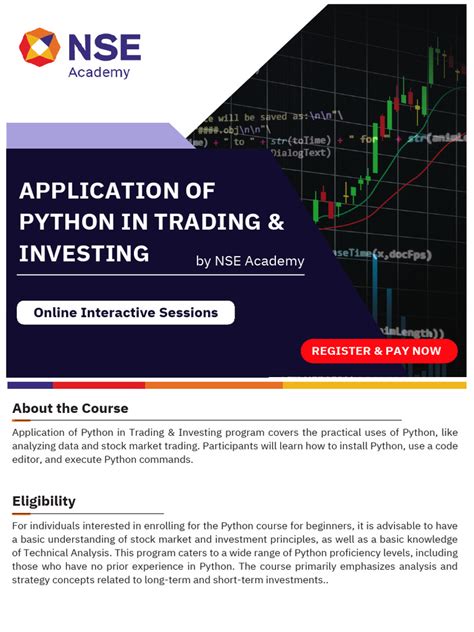 Image result for Python Programming for Trading