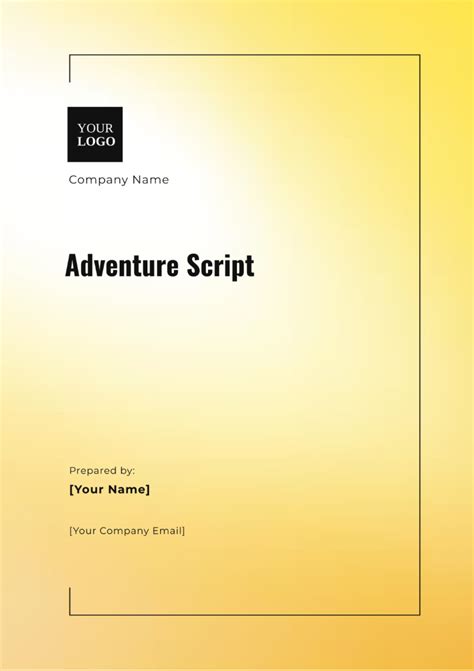 Image result for Adventure Script