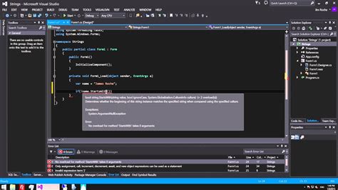 Toradh íomhá ar C Sharp Con Visual Studio Code