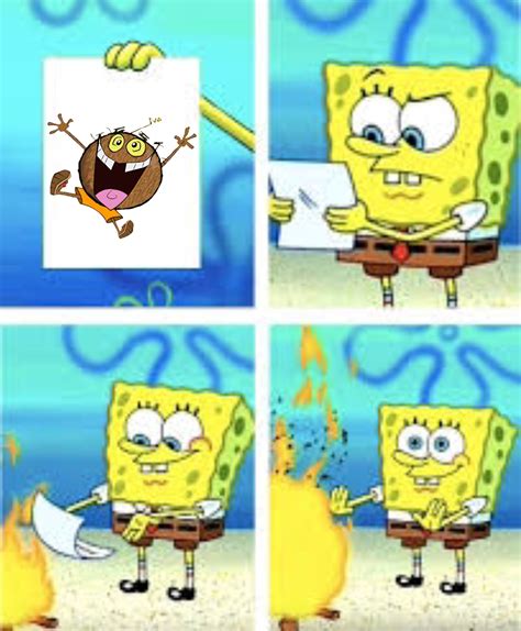 Image result for Spongebob Rips Paper