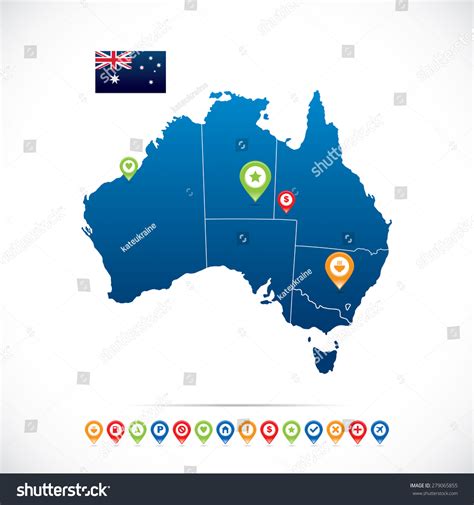 Australia Map Icon に対する画像結果