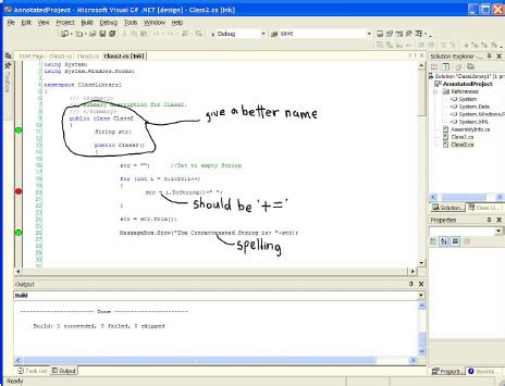 Image result for Annotated Program Code